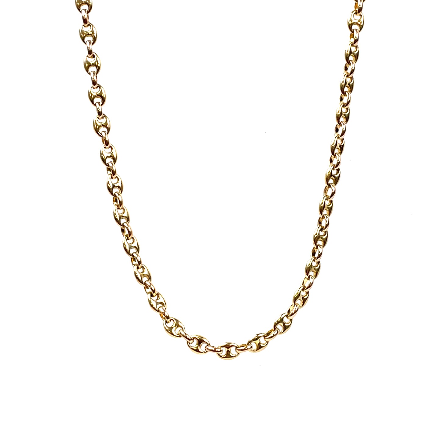 9ct Yellow Gold Anchor Link Chain (22")