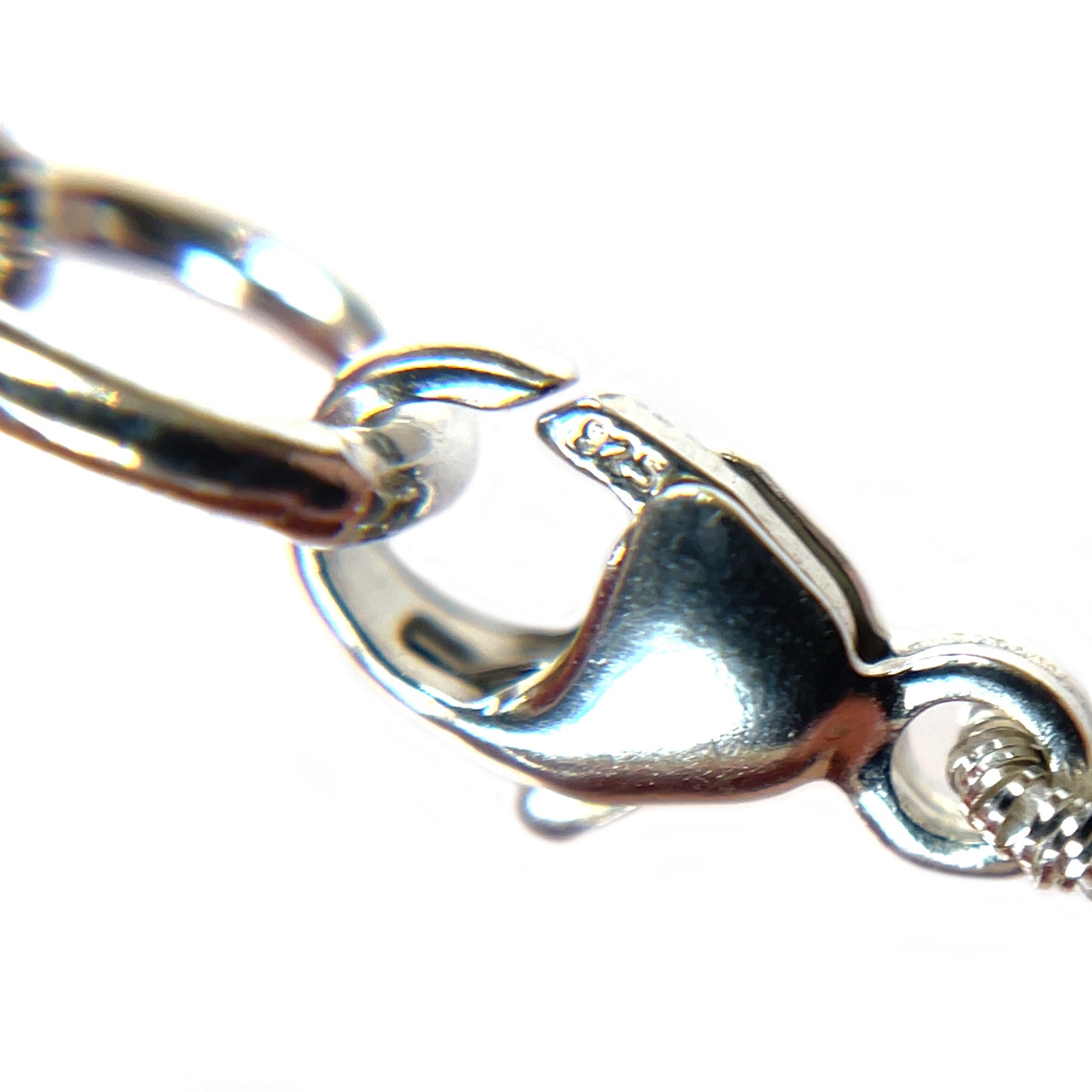 Silver Freshwater White Pearl Necklace (16")