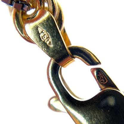 18ct Two Colour Gold Rope Necklace (26")