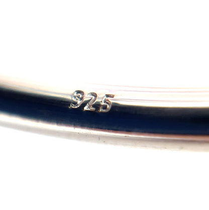 Silver Round 3mm Solid Bangle