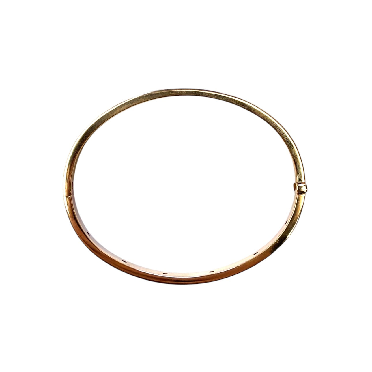 18ct Rose Gold Bvlgari B.zero1 Diamond Set Hinged Bangle