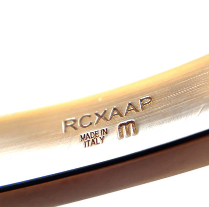 18ct Rose Gold Bvlgari B.zero1 Diamond Set Hinged Bangle
