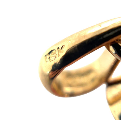 18ct Yellow Gold Diamond Pendant