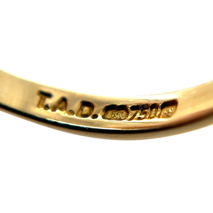 18ct Yellow Gold Diamond Half-Set Eternity Ring (P)