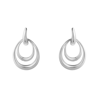 Silver Offspring Medium Earrings