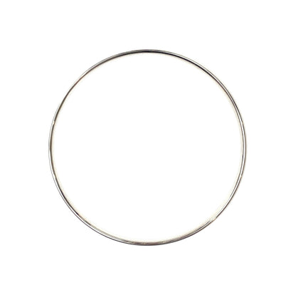 Silver Court Shaped Bangle