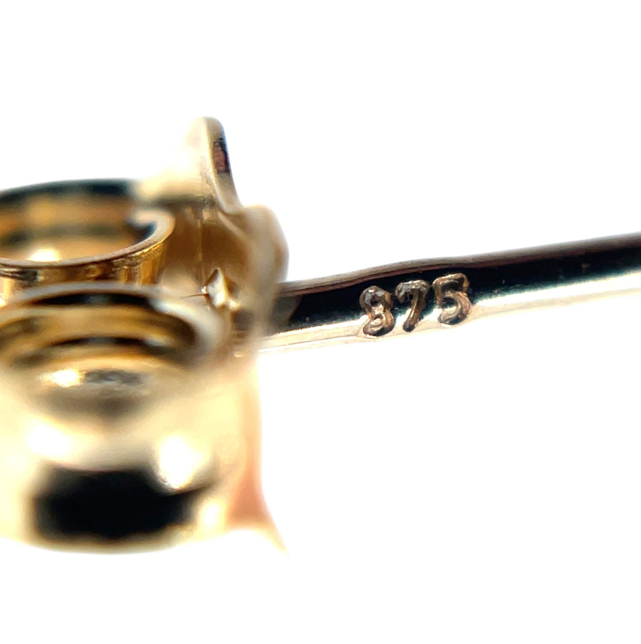 9ct Yellow Gold Polished Knot Stud Earrings