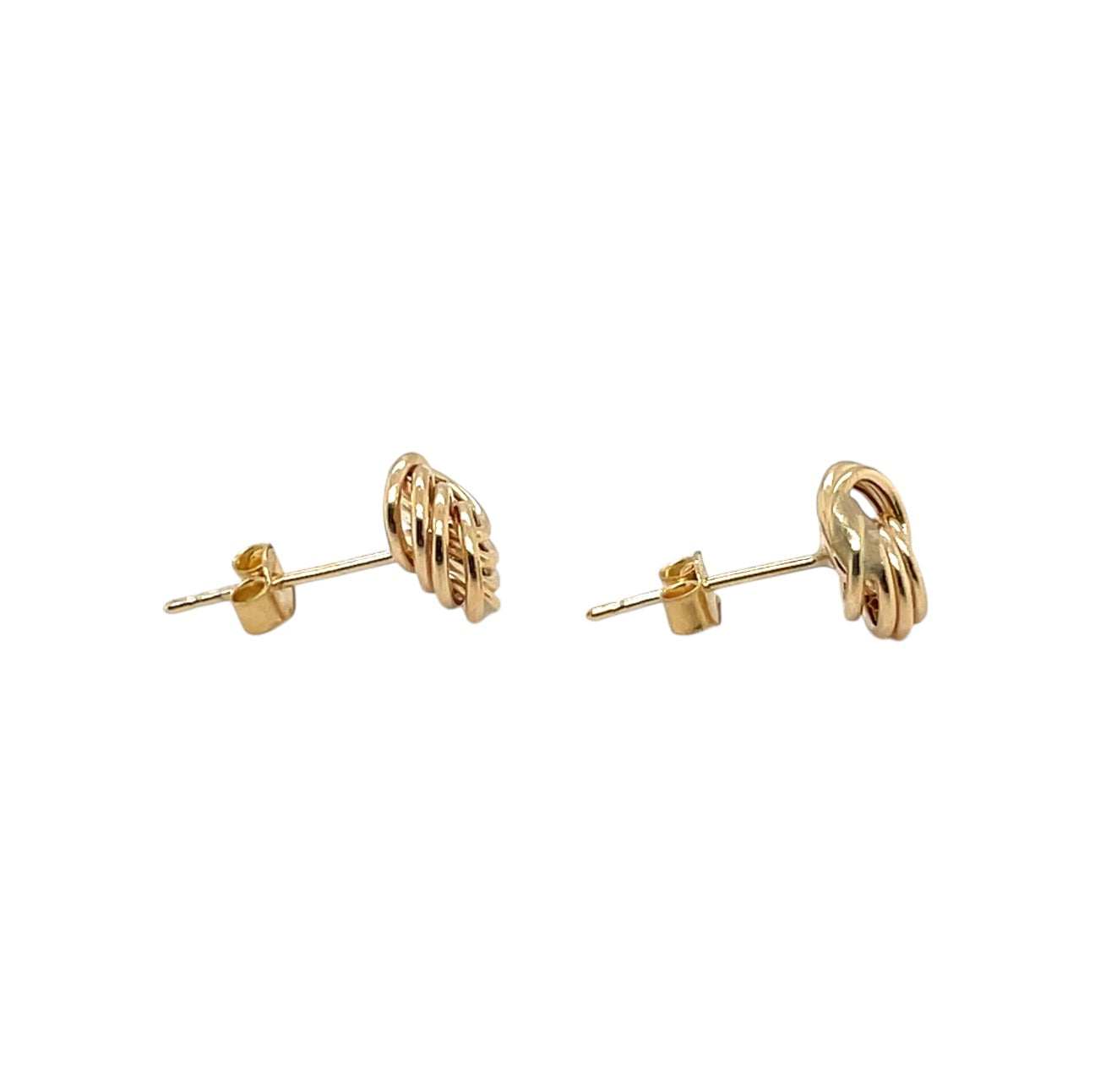 9ct Yellow Gold Fancy Stud Earrings