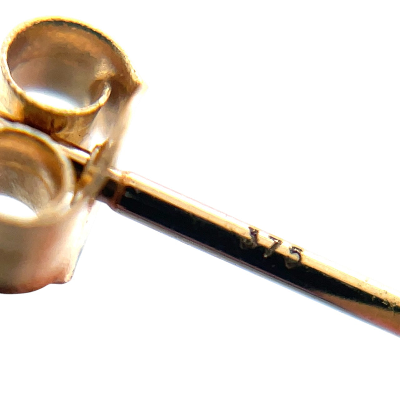 9ct Yellow Gold Ball Stud Earrings (4mm)
