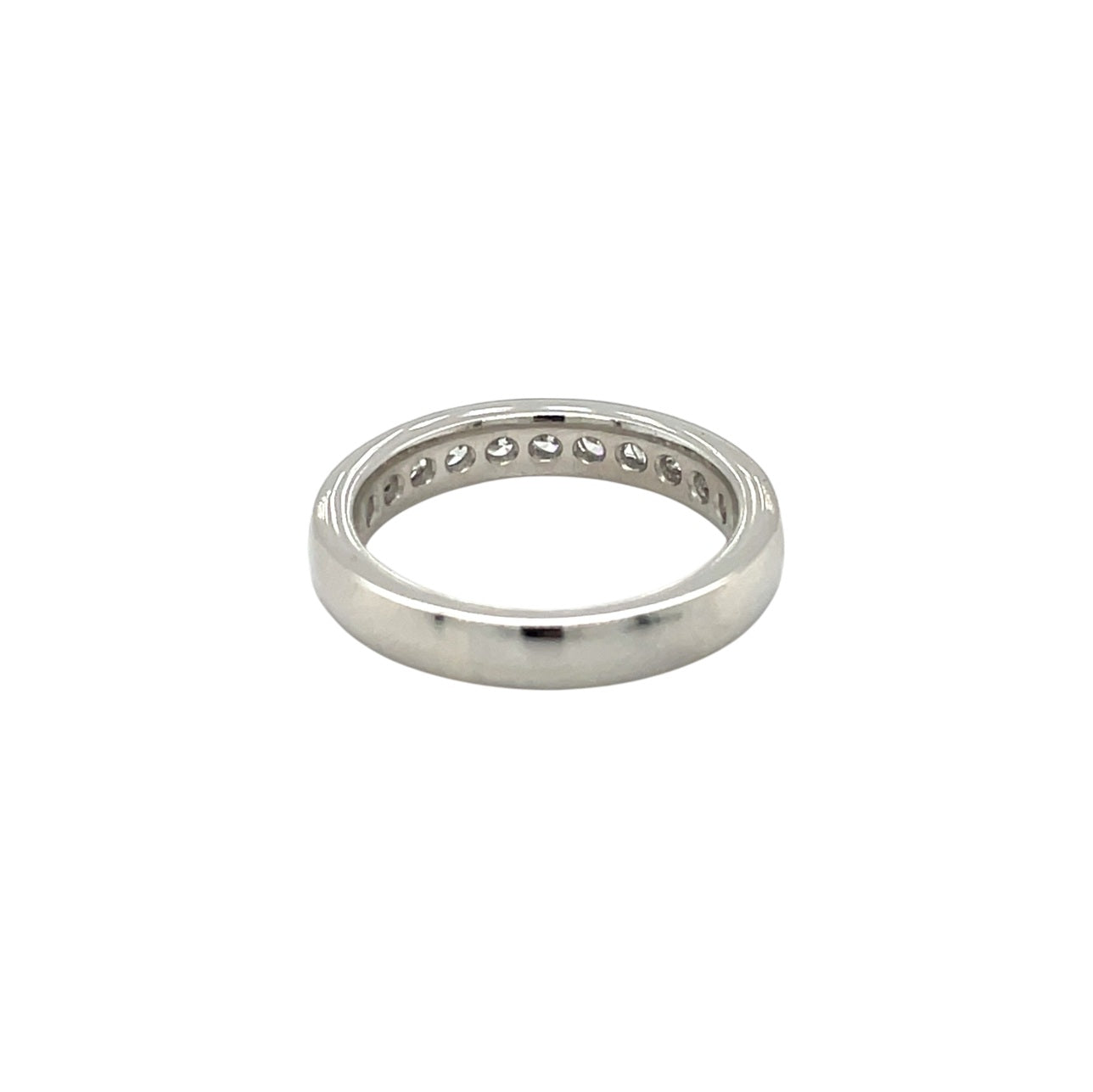Platinum Diamond Channel Set Eternity Ring (L1/2)