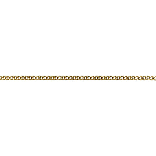 9ct Yellow Gold Filed Curb Chain (20")