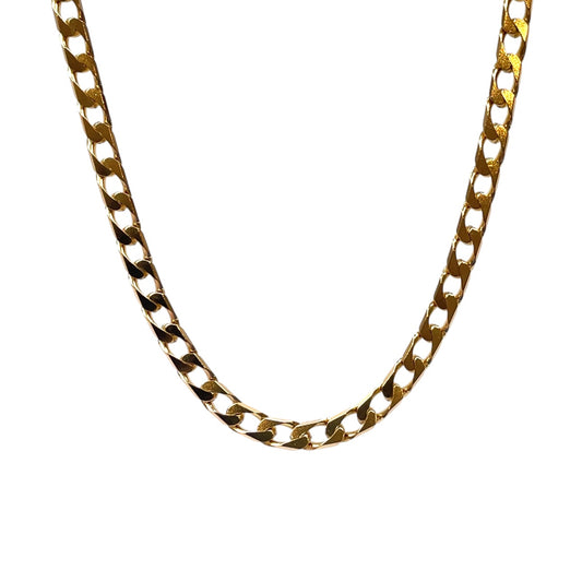 9ct Yellow Gold Curb Chain (20")