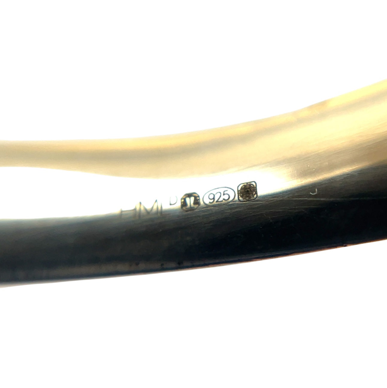 Silver Solid Round Court Bangle