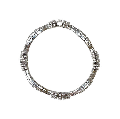 18ct White Gold Diamond Bracelet (7")