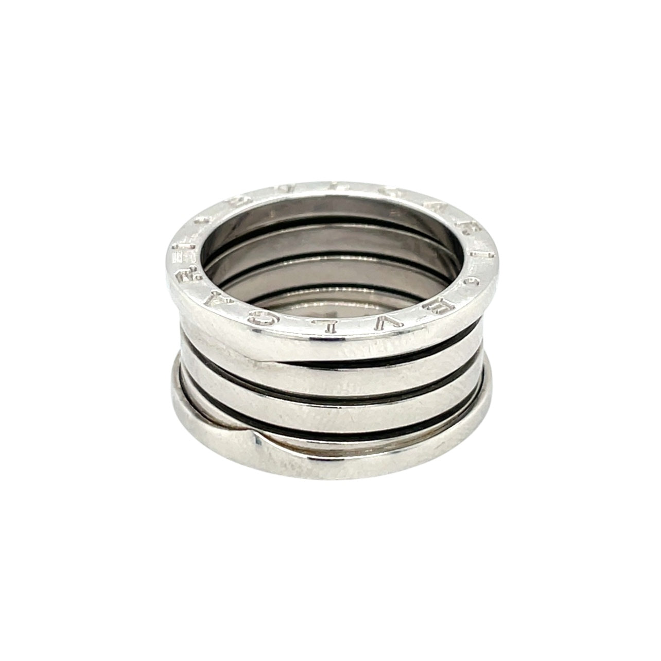 18ct White Gold Bvlgari B.zero1 Ring (N1/2)