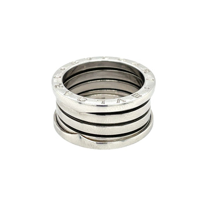 18ct White Gold Bvlgari B.zero1 Ring (N1/2)