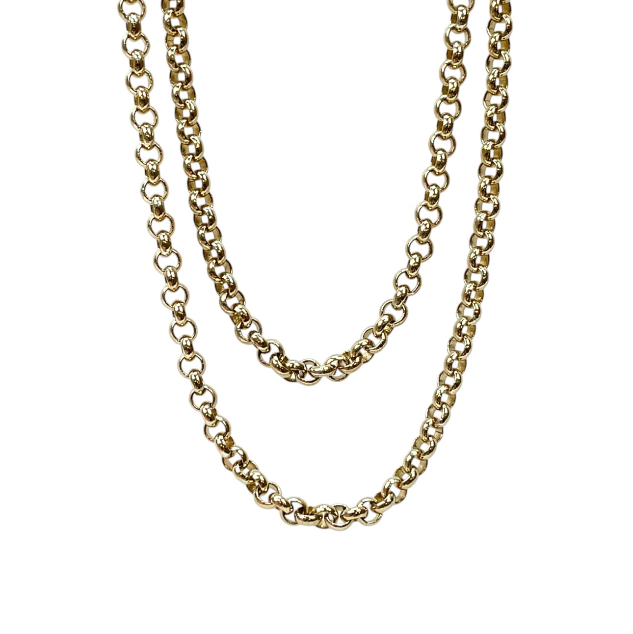 9ct Yellow Gold Belcher Chain (28")