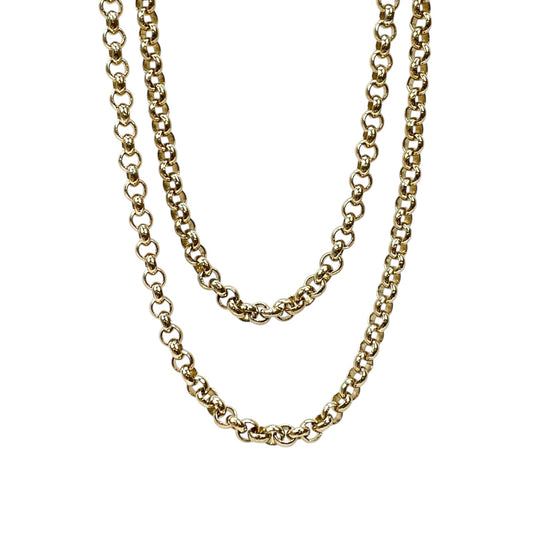 9ct Yellow Gold Belcher Chain (28")