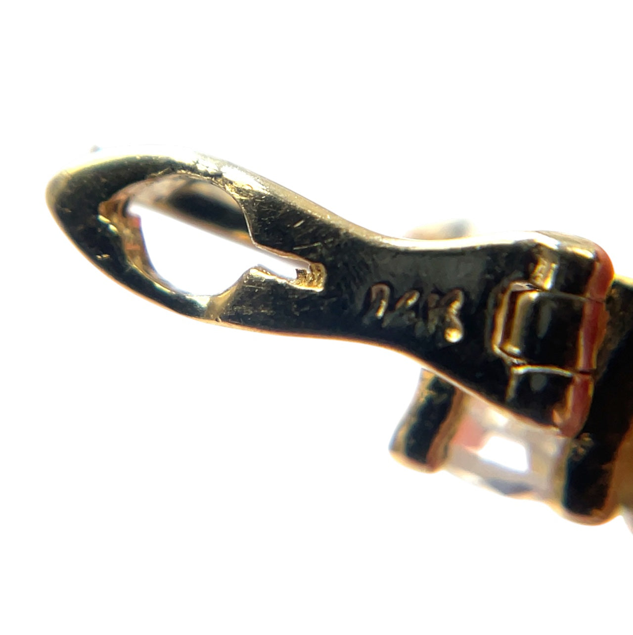 14ct Yellow Gold Diamond Tennis Bracelet (7.5")