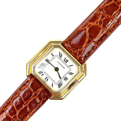 Cartier Ceinture 18ct Gold Manual Wind Watch