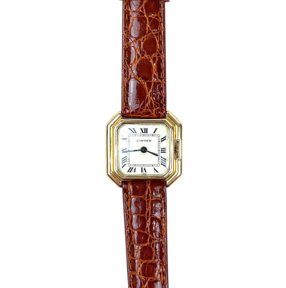 Cartier Ceinture 18ct Gold Manual Wind Watch