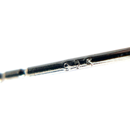 Silver Solid Opal Drop Earrings