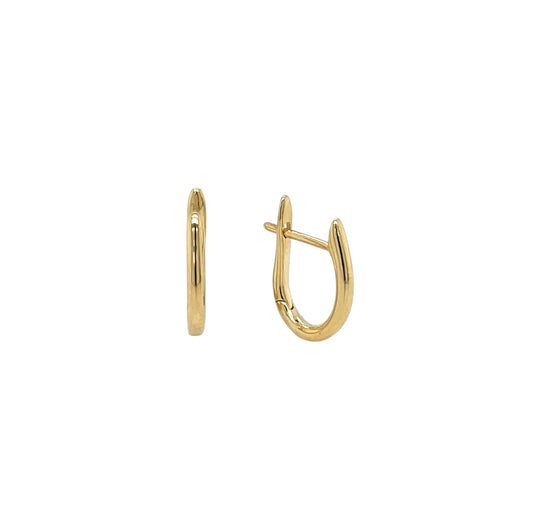 18ct Yellow Gold Huggie Earrings