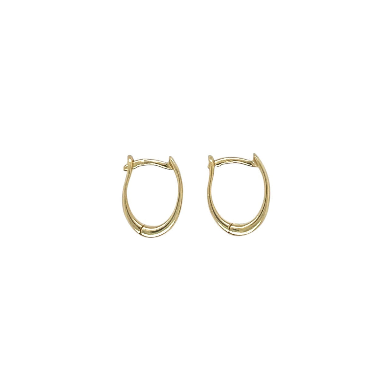 18ct Yellow Gold Huggie Earrings