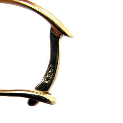 18ct Yellow Gold Huggie Earrings