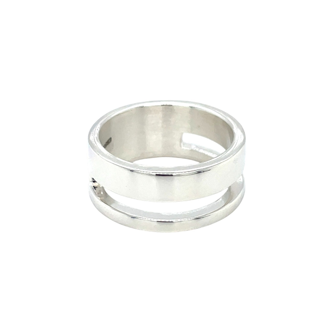 Silver Wide Cut Out Ring (O1/2)