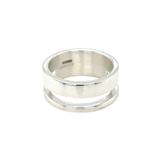 Silver Wide Cut Out Ring (O1/2)