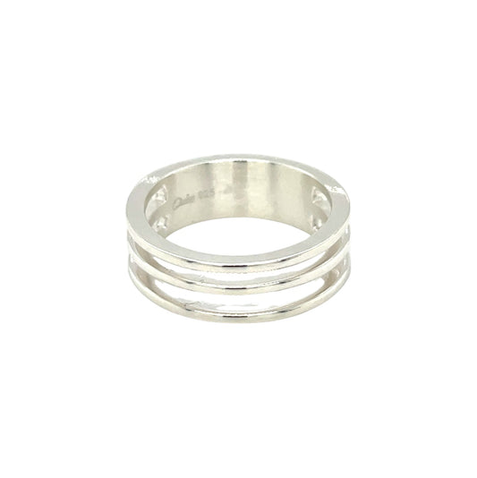 Silver Double Cutout Ring (O1/2)