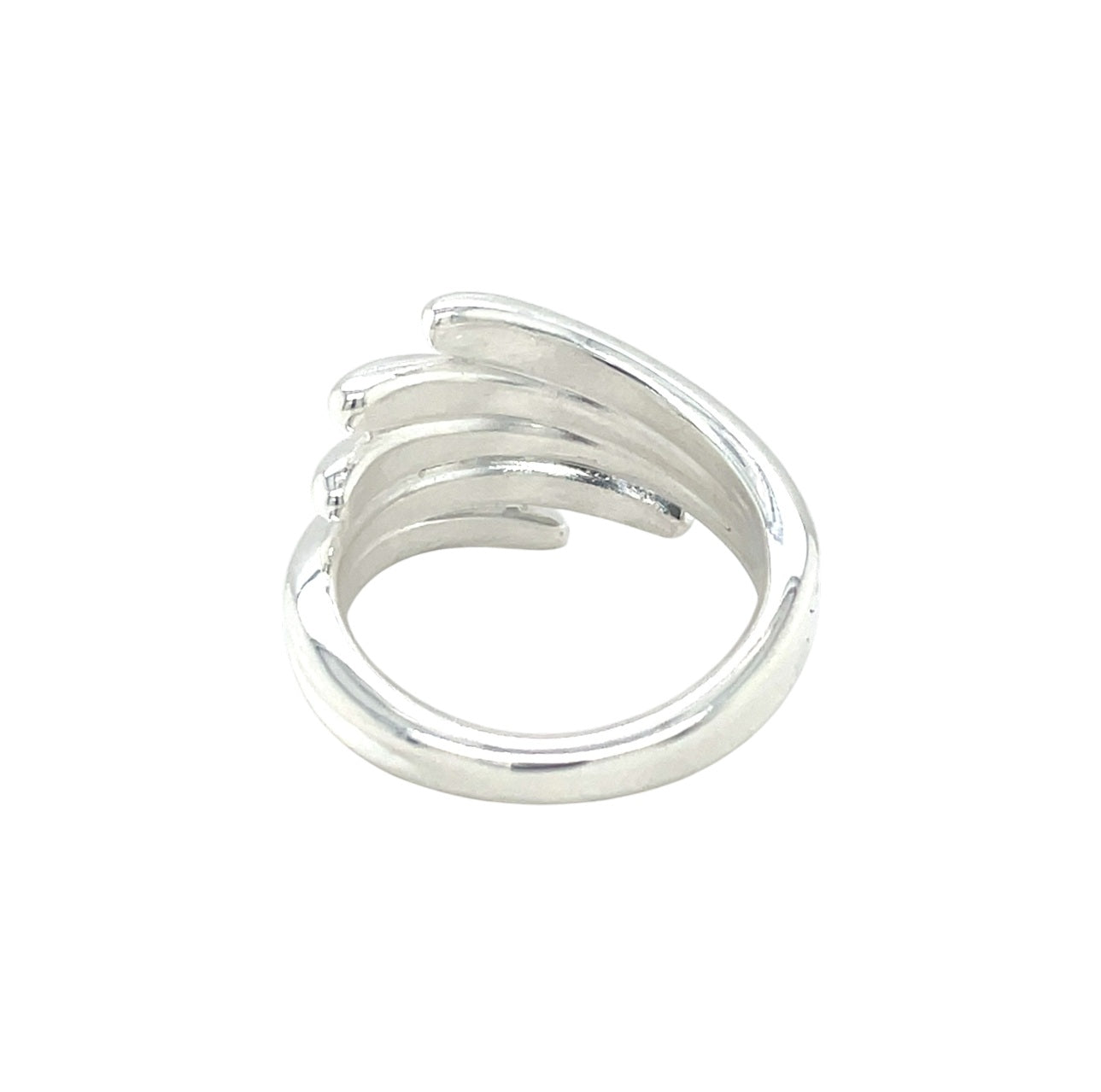 Silver Five Strand Dress Ring (O1/2)