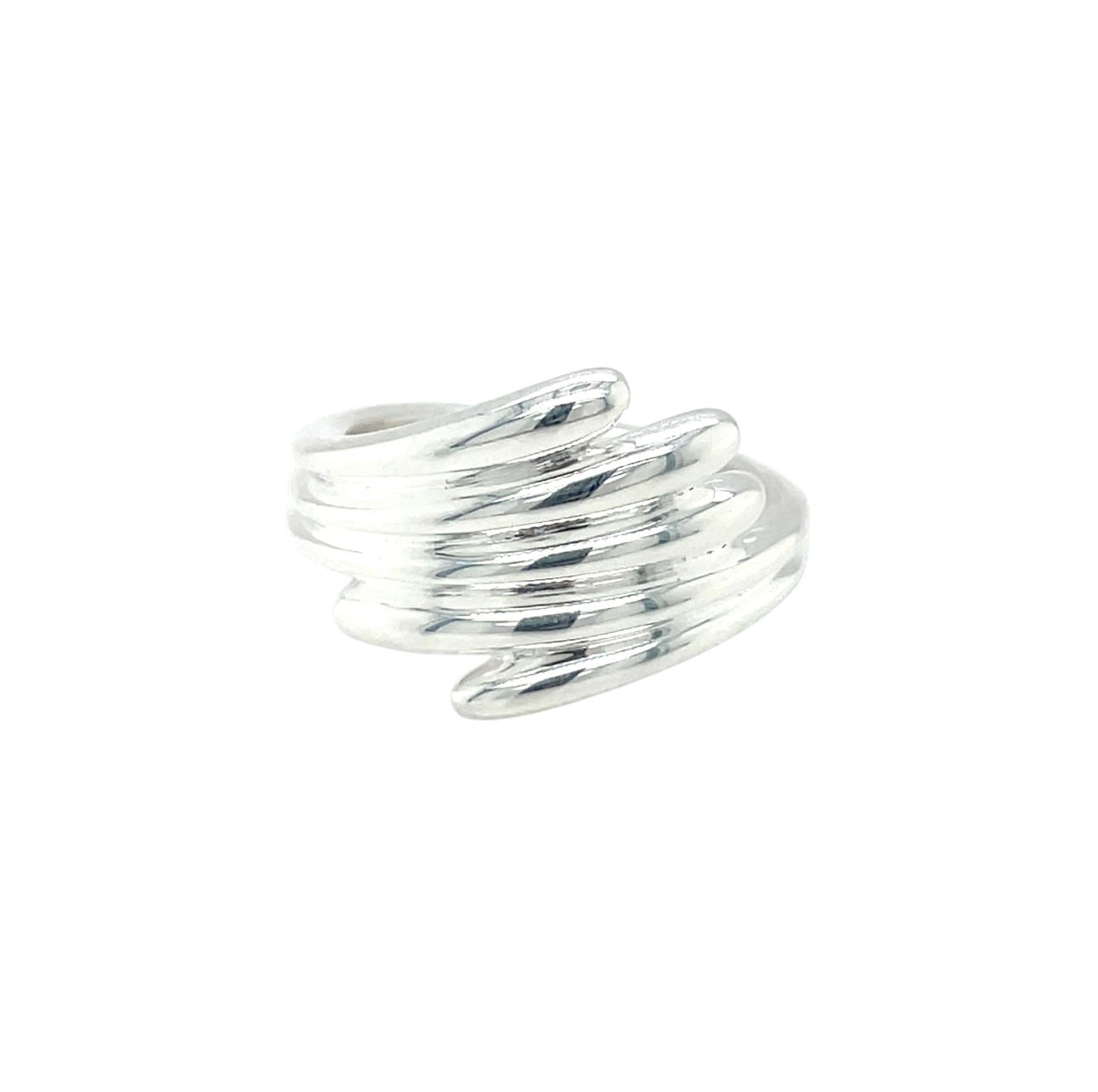 Silver Five Strand Dress Ring (O1/2)