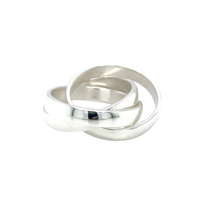 Silver Russian Style Ring (O)