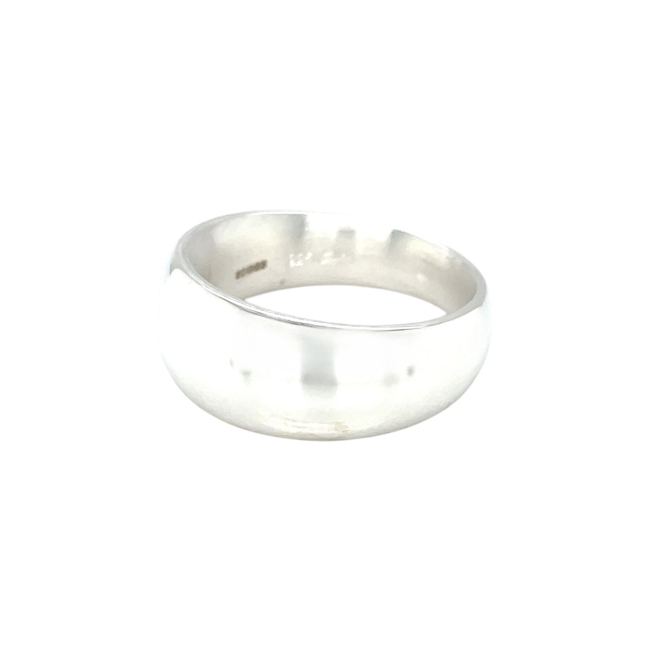 Silver Domed Ring (O)