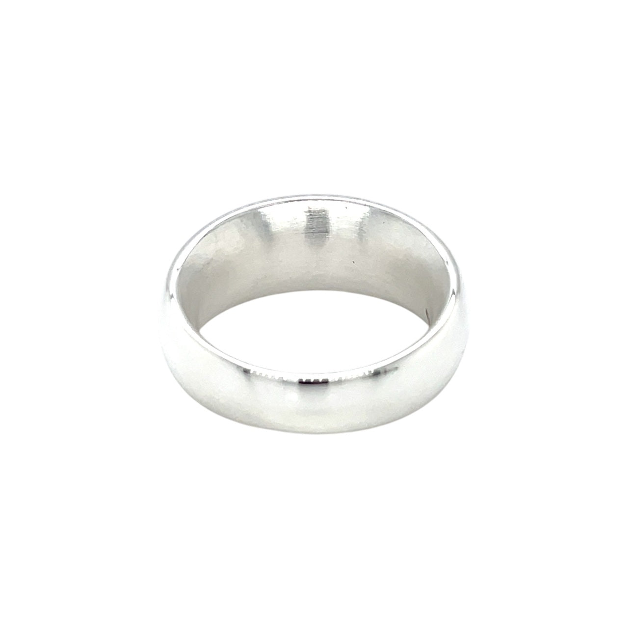 Silver Domed Ring (O)