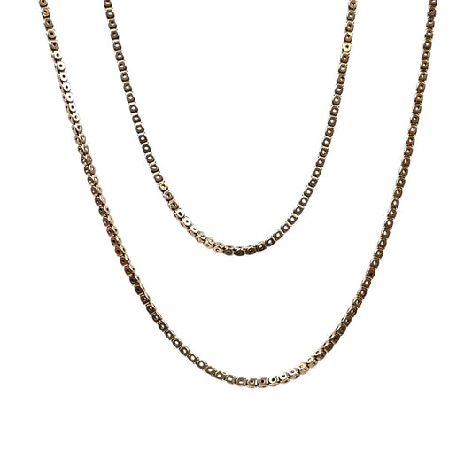 ct Yellow Gold Guards Chain (15")