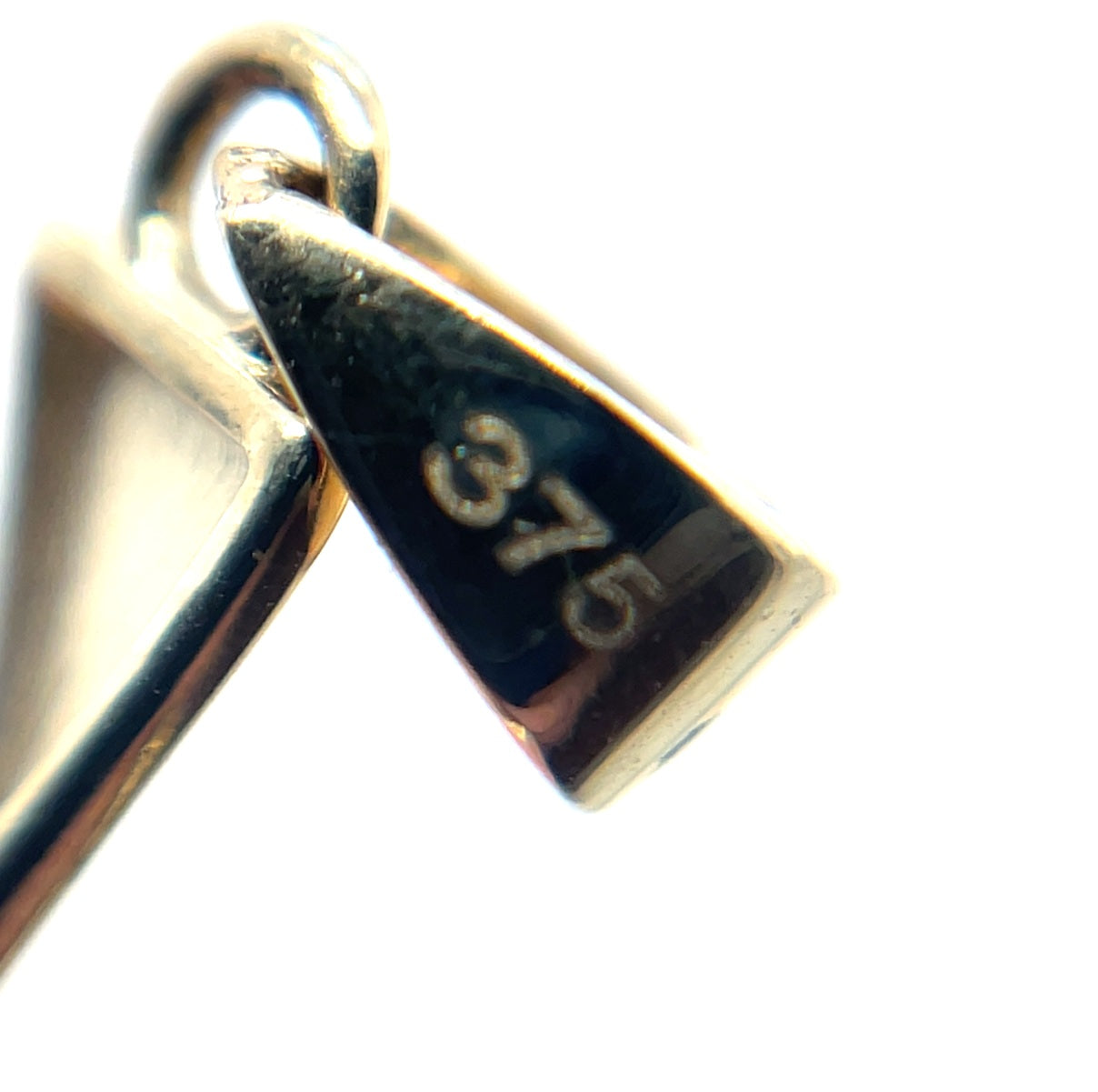 9ct Yellow Gold Twisted Cross Pendant