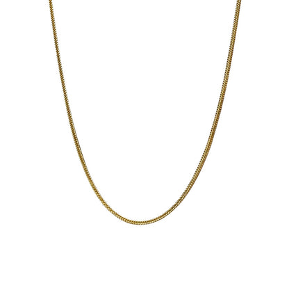 18ct Yellow Gold Braided Chain (20")