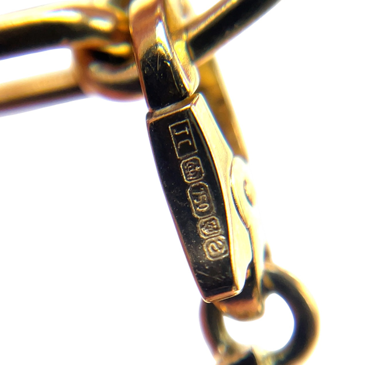 18ct Yellow Gold Cartier Santos Charm Bracelet (7.5")