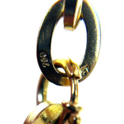 18ct Yellow Gold Heavy Oval Link Bracelet (7.5")