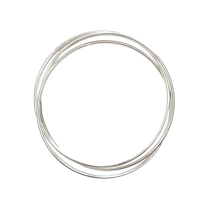 Sterling Silver Russian Court Bangle