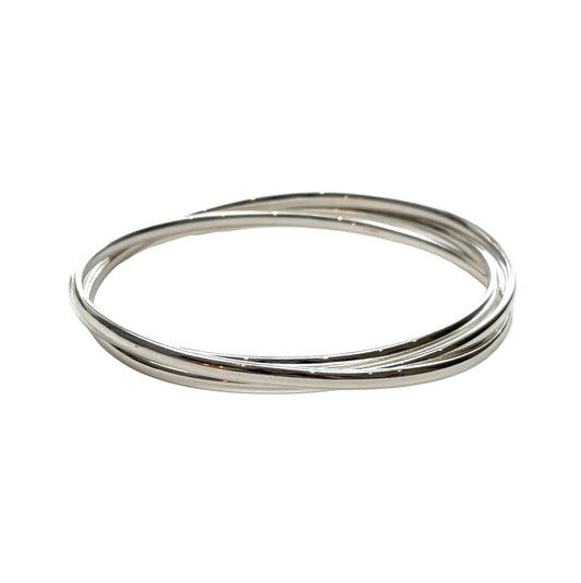 Sterling Silver Russian Court Bangle