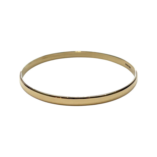 9ct Yellow Gold Court Bangle