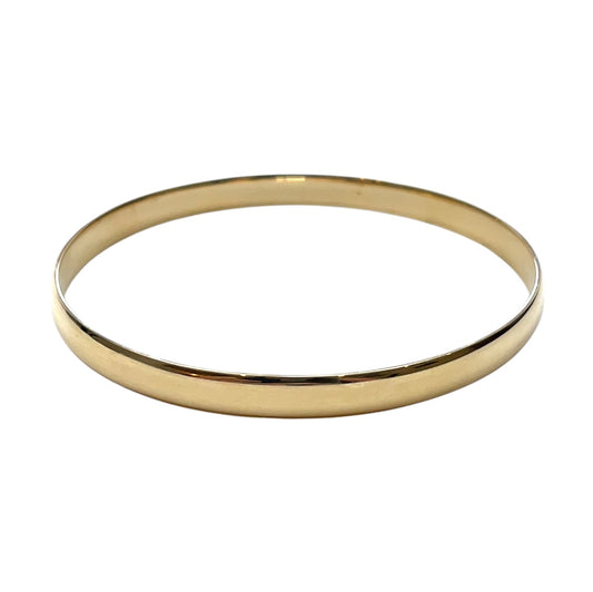 9ct Yellow Gold Court Bangle