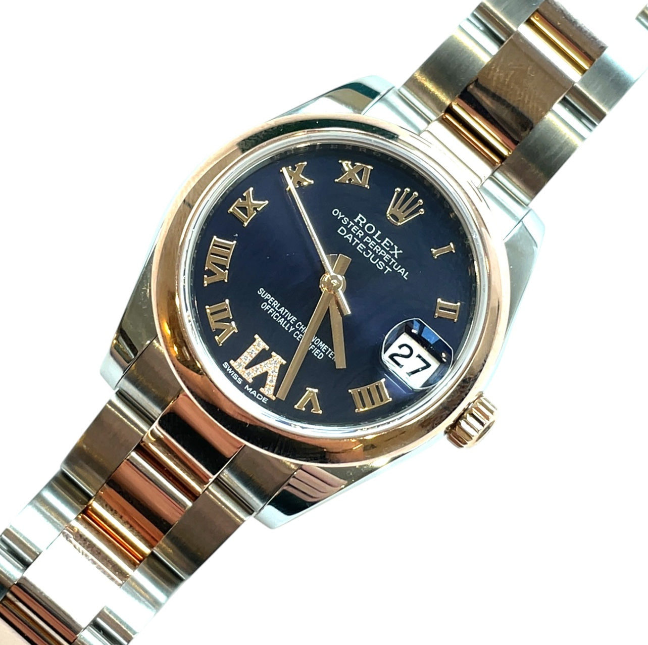 Rolex Datejust 31 Rose Gold & Stainless Steel Watch Model 178241