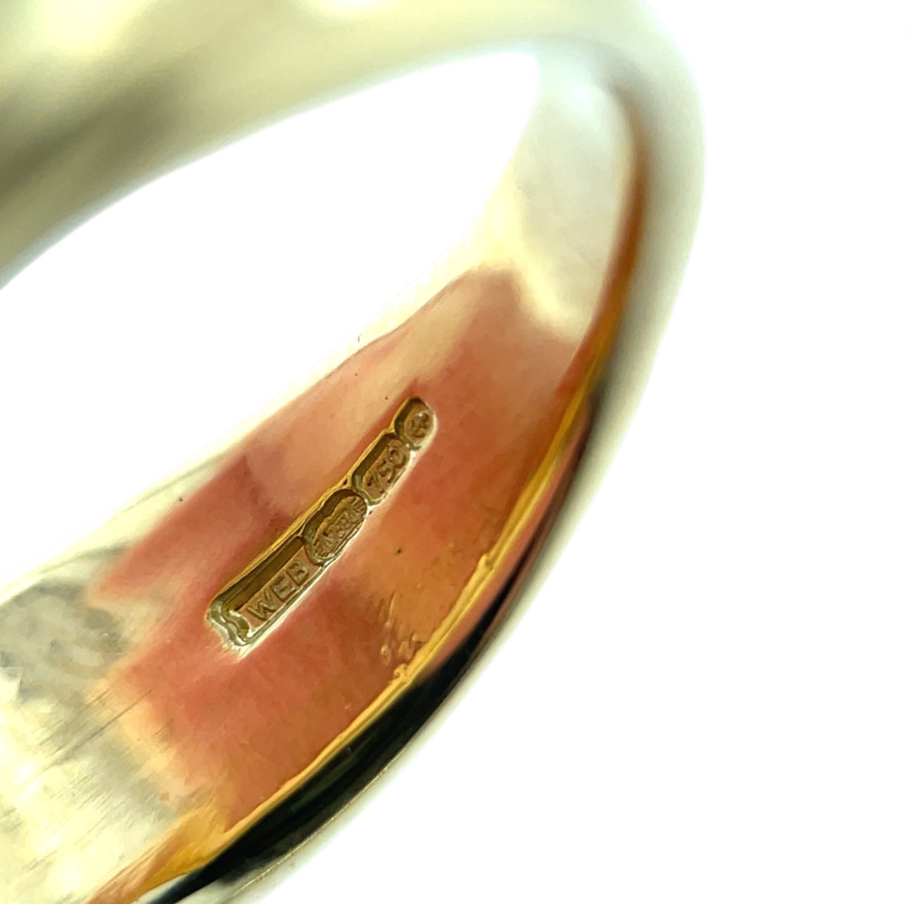 18ct Yellow Gold Diamond Set Dress Ring (R)