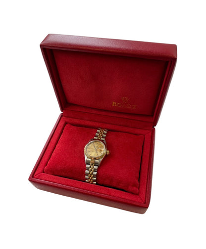 Rolex Lady-Datejust Bi-Metal Watch Model 69163