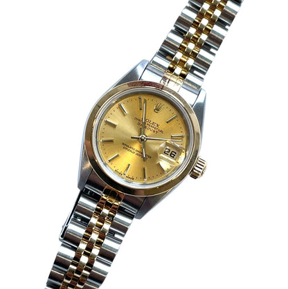Rolex Lady-Datejust Bi-Metal Watch Model 69163